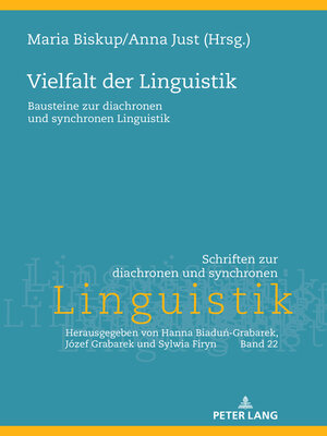 cover image of Vielfalt der Linguistik